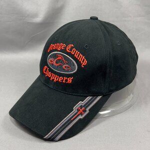 Orange County Choppers Strapback Cap Hat Black Trucker Souvenir Golfing Dad Mens